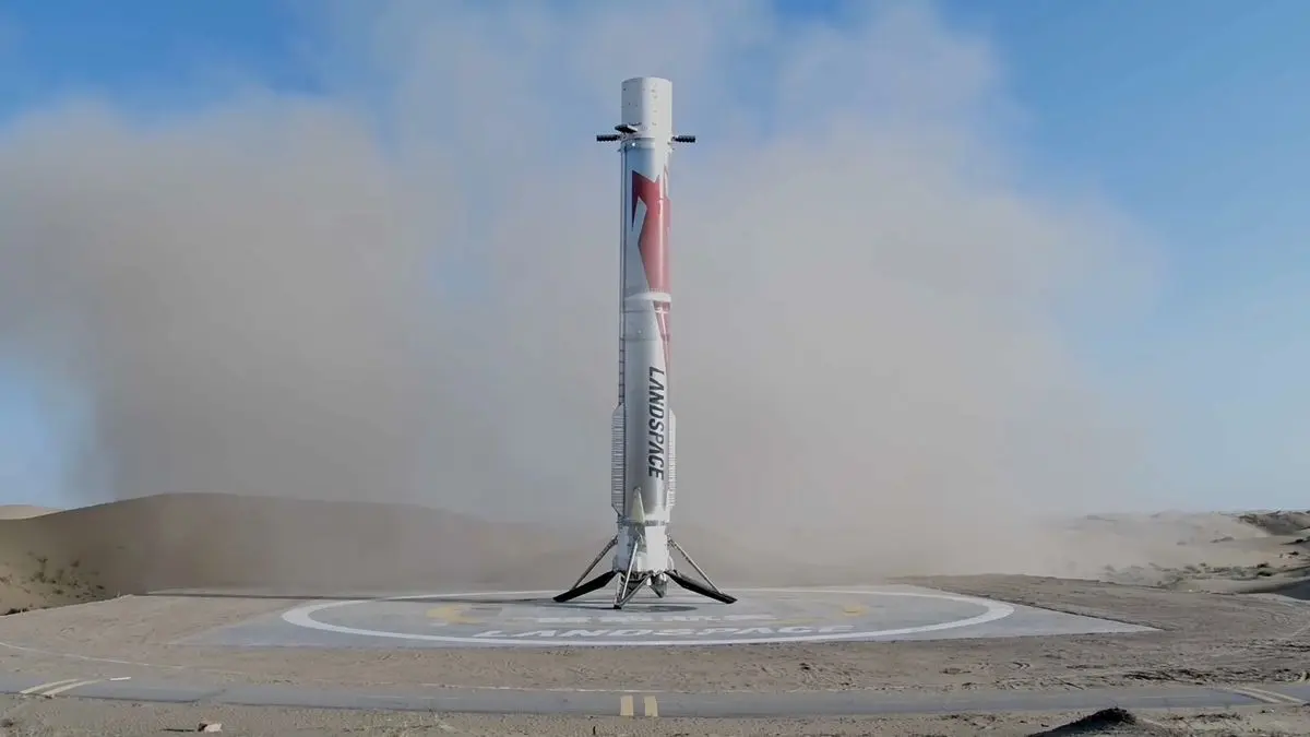 LandSpace Berhasil Mendaratkan Roket Zhuque 3 di Darat LandSpace Berhasil Mendaratkan Roket Zhuque 3 di Darat